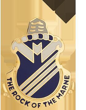0038 Infantry Unit Crest (The Rock Of The Marne)