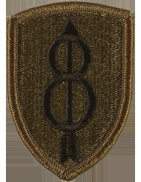 8 Infantry Division Subdued Patch