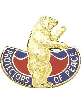 Missouri State HQ ARNG (Right) Unit Crest (Protectors Of Peace)