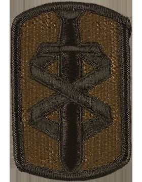 18 Medical Brigade Subdued Patch