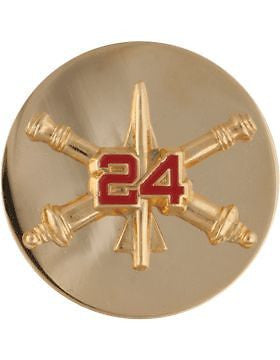 No-Shine (NS-RE-ADA-0024) 24th Air Defense Artillery Enlisted (Pair)