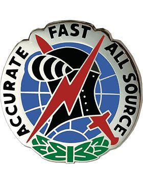 0201 Military Intelligence Bn Unit Crest (Accurate Fast All Source)
