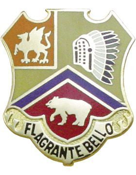 0083 Field Artillery Unit Crest (Flagrante Bello)
