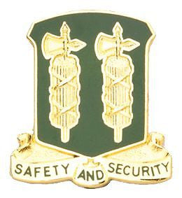 0327 Military Police Bn Unit Crest (Safety And Security)