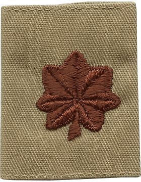 USAF Gortex Loop Rank (404) Major Desert 2 Colors