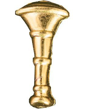 Collar Device U-601G Sinlge Bugle Gold (Pair)
