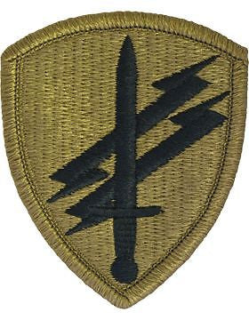 Civil Affairs & Psych Ops Cmd Scorpion Patch with Fastener (PMV-CIVAFF)