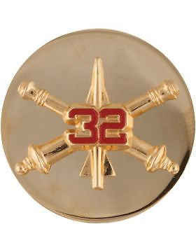 No-Shine (NS-RE-ADA-0032) 32nd Air Defense Artillery Enlisted (Pair)