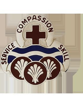 0031 Field Hospital Unit Crest (Service Compassion Skill)