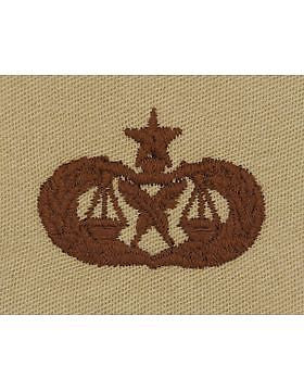 AF-SD402 Senior Paralegal USAF Sew-On Desert