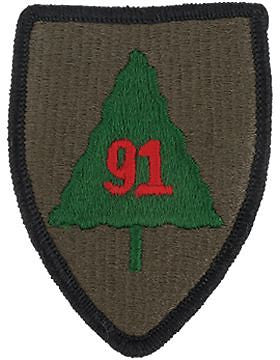 0091 Infantry Division Full Color Patch (P-0091A-F)