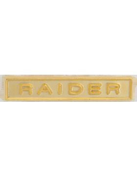 ROTC Ribbon Device (RC-RD253) Raider Gold
