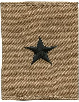 USAF Gortex Loop Rank (407) Brigadier General Desert 2 Colors