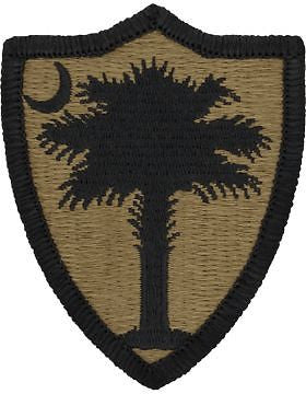 South Carolina National Guard HQ Scorpion Patch with Fastener (PMV-NG-SC)