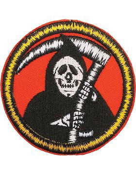 N-511 Grim Reaper Round Patch 3"