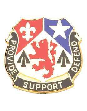 0536 Support Bn Unit Crest (Provide Support Defend)