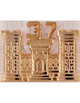 No-Shine (NS-RO-ENG-037) 37th Engineer Officer Regimental BOS (Pair)