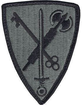 0042 Military Police Brigade ACU Patch with Fastener (PV-0042C)