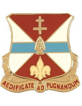 0578 Engineer Bn Unit Crest (Aedificate Ad Pugnandum)