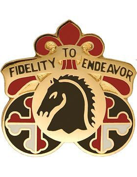 0300 Sustainment Bde Unit Crest (Fidelity To Endeavor)