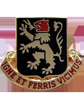 0640 Regiment Unit Crest (Igne Et Ferris Vicimus)