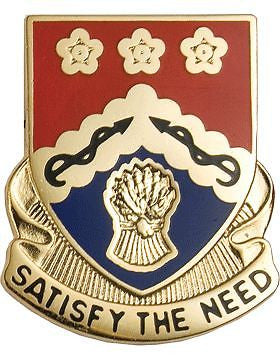 0232 Support Bn Unit Crest (Satisfy The Need)