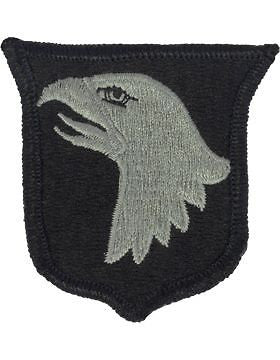 0101 Airborne Division ACU Patch with Fastener (PV-0101A)