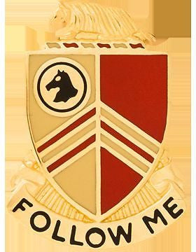 0126 Field Artillery Unit Crest (Follow Me)