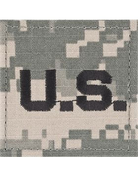 ACU Rank "US" Letters with Fastener (2 x 2) (SV-136)