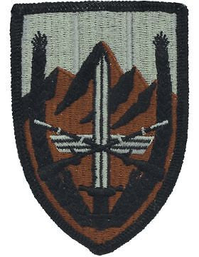 CMB Security Transition Command Afghanistain ACU Patch with Fastener (New)