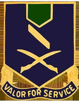 0137 Infantry Unit Crest (Valor For Service)