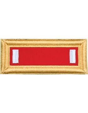 Field Artillery 02 x 1LT Female Rayon Shoulder Boards (SB-FA02F)