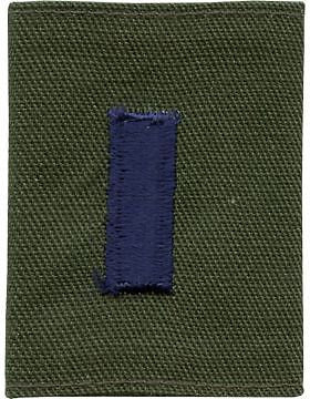 USAF Gortex Loop Rank (202) First Lieutenant Subdued (AF-GL202)