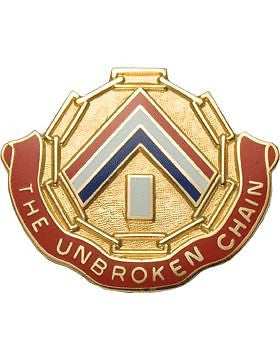 0301 Area Support Group Unit Crest (The Unbroken Chain)