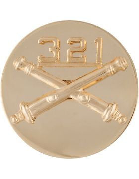 No-Shine (NS-RE-FA-321) 321st Field Artillery and US Enlisted (Pair)