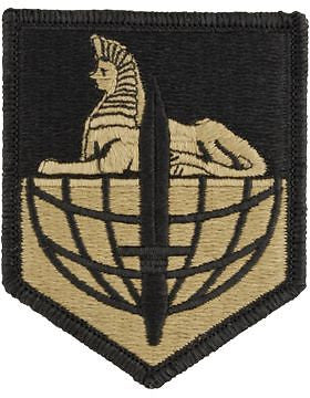 0902 Military Intel Group Scorpion Patch with Fastener (PMV-0902A)
