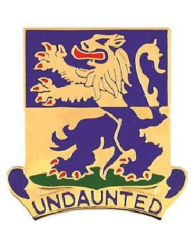 0119 Infantry Bn Unit Crest (Undaunted)