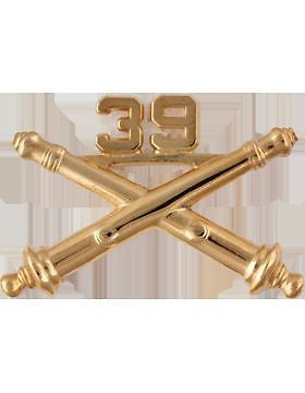 No-Shine (NS-RO-FA-039) 39th Field Artillery Officer Regimental BOS (Pair)