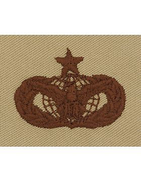 AF-SD360 Senior Law Enforcement USAF Sew-On Desert