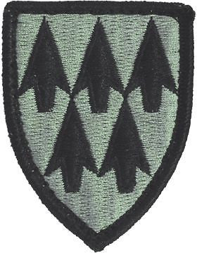 0032 Air Defense Artillery ACU Patch with Fastener (PV-0032A)