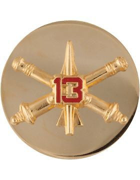 No-Shine (NS-RE-ADA-0013) 13th Air Defense Artillery Enlisted (Pair)