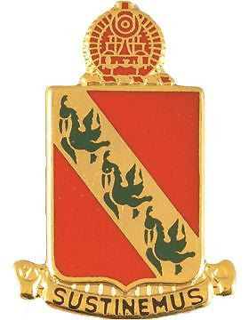 0043 Air Defense Artillery Unit Crest (Sustinemus)