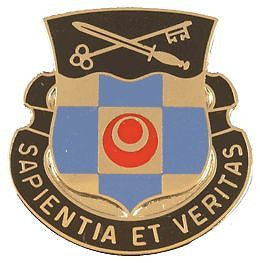 0314 Military Intelligence Bn Unit Crest (Sapientia Et Veritas)