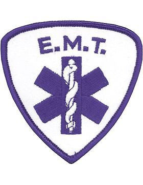 Novelty (U-N326) Emergency Medical Technician (EMT) with Blue Merrow Patch