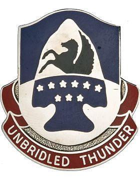 0063 Aviation Bde Unit Crest (Unbridled Thunder)