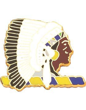 Oklahoma State HQ ARNG (Right) Unit Crest (No Motto)