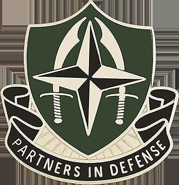 Element Joint Subregional Command Unit Crest (Partners In Defense)