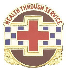Medical Dept Fort Stewart Unit Unit Crest (Health Through Service)