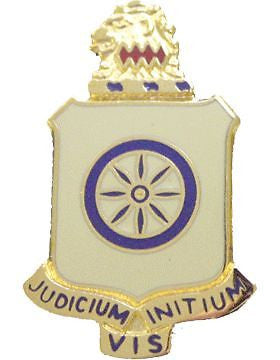 0250 Support Bn Unit Crest (Judicium Vis Initium)