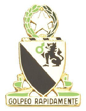 0124 Cavalry Unit Crest (Golpeo Rapidamente)